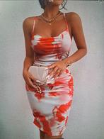 Jurkje rood wit maat S, Kleding | Dames, Jumpsuits, Ophalen of Verzenden, Zo goed als nieuw, Maat 36 (S), Rood