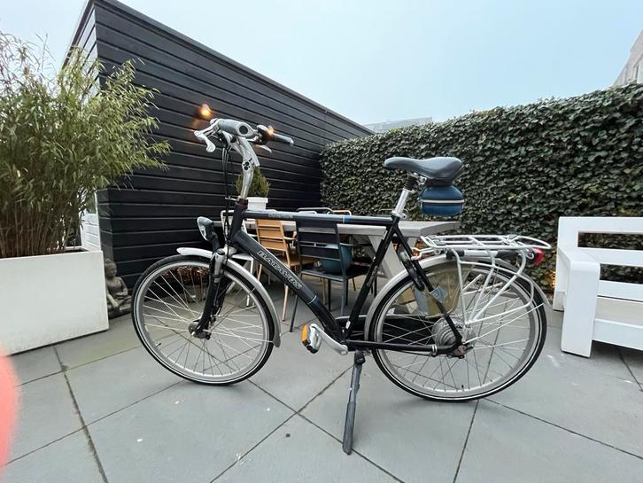 Batavia Ouverture - Degelijke stadsfiets, Fietsen en Brommers, Fietsen | Heren | Herenfietsen, Gebruikt, Batavus, 53 tot 57 cm