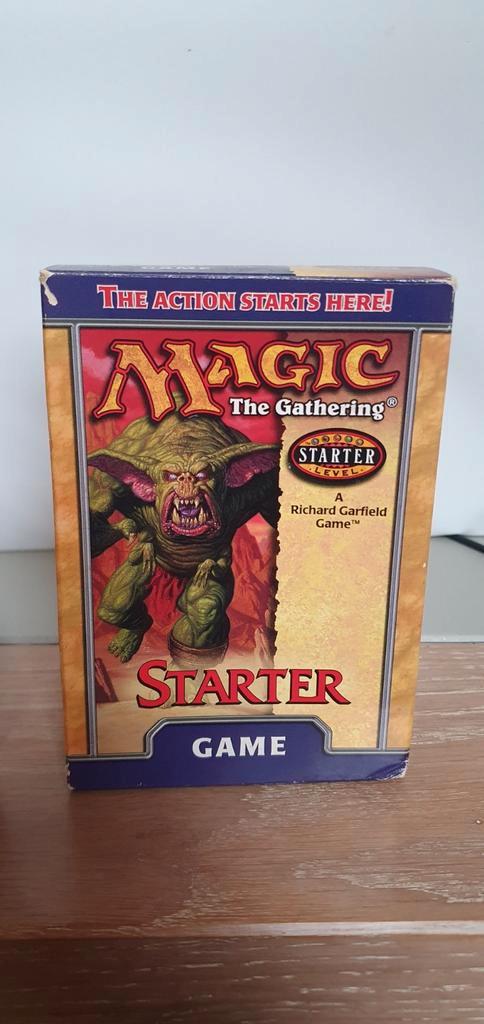 Magic the gathering starter game box 1999, Verzamelen, Speelkaarten, Jokers en Kwartetten, Gebruikt, Speelkaart(en), Ophalen