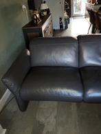 Koinor Elena leren 2.5-zits bank, Huis en Inrichting, Banken | Bankstellen, Gebruikt, Tweepersoons, Ophalen of Verzenden, Rechte bank