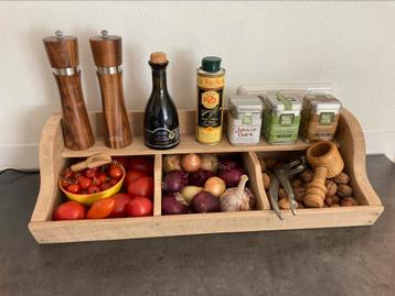 Nieuw gemaakt eikenhouten gruttetsbak - 60 cm beschikbaar voor biedingen