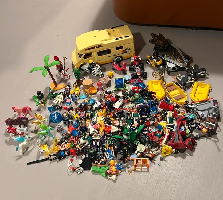 Losse Playmobil meer dan 60 figuren. 2,5 kilo aan playmobil, Kinderen en Baby's, Speelgoed | Playmobil, Gebruikt, Ophalen of Verzenden