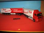 Fliegl  MAN  gigaliner  LZV  Herpa, Hobby en Vrije tijd, Modelauto's | 1:87, Ophalen of Verzenden, Nieuw, Bus of Vrachtwagen, Herpa