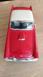 Modelauto Thunderbird, rood met beige dak, 1:18, Overige merken, Ophalen of Verzenden, Zo goed als nieuw, Auto