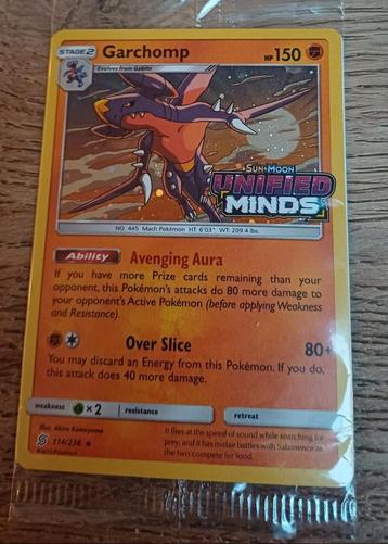 Pokémon Kaarten - Garchomp & Solgaleo promo sealed beschikbaar voor biedingen