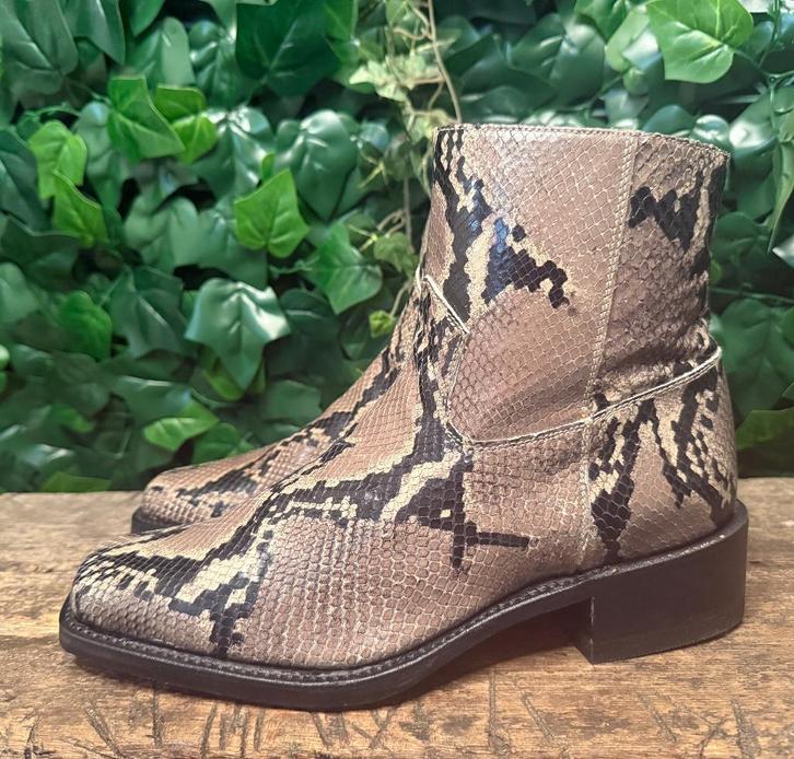 Nieuwe geweldig mooie python laars van Sendra maat 41, Kleding | Heren, Schoenen, Nieuw, Boots, Overige kleuren, Ophalen of Verzenden