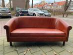 Klassieke Chesterfield kuip bank cognac + GRATIS BEZORGD, Ophalen of Verzenden