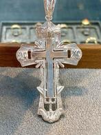 925 Zilveren Kruishanger, Nieuw, Ophalen of Verzenden, Kruis of Symbool, Zilver