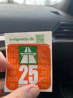 Autobahnvignet Zwitserland 2025 (niet gebruikt), Tickets en Kaartjes, Autovignetten, Drie personen of meer