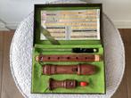 Moeck Rottenburgh professionele blokfluit 329 bubinga., Ophalen, Zo goed als nieuw, Sopraan of Sopranino, Met koffer, hoes of etui