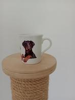 Dobermann Pincher Mok, Ophalen of Verzenden, Zo goed als nieuw, Porselein, Kop en/of schotel