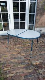 Crespo campingtafel ovaal 120 x 90 cm inklapbaar, Caravans en Kamperen, Ophalen, Gebruikt