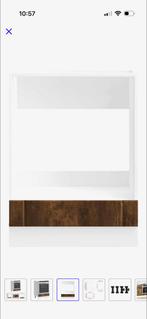 Nieuwe VidaXL Lucca Ovenkast - Keukenkast, Huis en Inrichting, Kasten | Kledingkasten, Kunststof, Nieuw, Minder dan 100 cm, 25 tot 50 cm