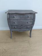 Grey wash buikkast, Huis en Inrichting, Kasten | Ladekasten, Ophalen, 50 tot 100 cm, 3 of 4 laden, Minder dan 100 cm