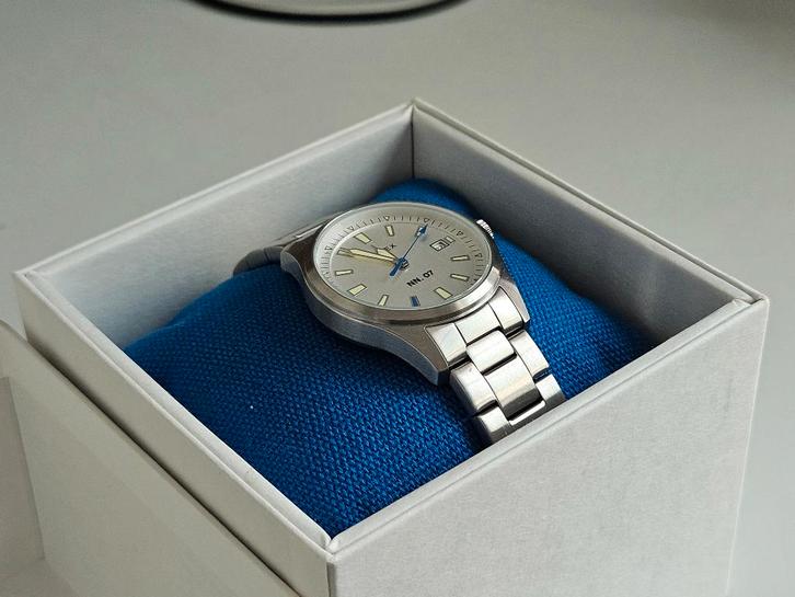 Timex expedition x NN.07 (656/1000), Sieraden, Tassen en Uiterlijk, Horloges | Heren, Zo goed als nieuw, Polshorloge, Overige merken