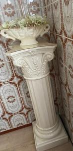 Prachtige klassieke zuil met sierlijke vaas, Huis en Inrichting, Ophalen, Zo goed als nieuw