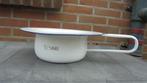 wit emaille edy po ondersteek, doorsnee 32 cm, Ophalen of Verzenden