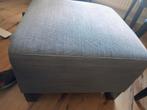 Grijze Voetenbank / Hocker, Ophalen, Hout, Gebruikt, Modern