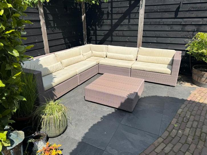 Manutti Aspen Loungeset, Tuin en Terras, Tuinsets en Loungesets, Zo goed als nieuw, Ophalen
