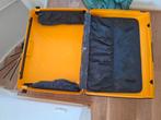 carlton gele koffer groot, Sieraden, Tassen en Uiterlijk, Koffers, Ophalen, Gebruikt, Hard kunststof, Slot