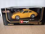 Porsche 911 Carrera (1993) - Burago Modelauto, Ophalen of Verzenden, Zo goed als nieuw, Auto, Bburago