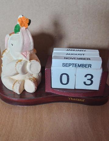Blokken kalender beschikbaar voor biedingen