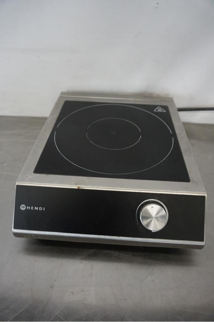 Hendi induction cooker inductie kookplaat, Witgoed en Apparatuur, Kookplaten, Gebruikt, Vrijstaand, Inductie, 3 kookzones of minder