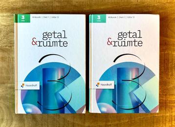 Getal & Ruimte 3 VWO Deel 1 en Deel 2. Wiskunde 13e Editie. beschikbaar voor biedingen
