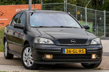 Opel Astra 1.6 16V 5D 2001 Zwart beschikbaar voor biedingen