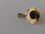 Gouden hanger met tijgeroog                              G37, Sieraden, Tassen en Uiterlijk, Kettinghangers, Gebruikt, ., Ophalen of Verzenden