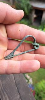 Keltische bronzen fibula Bodemvondst, Ophalen of Verzenden
