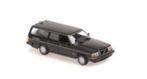 Volvo 240 GL 1986 Zwart Schaal 1:43 MiniChamps 940171416, Hobby en Vrije tijd, Modelauto's | 1:43, Auto, Nieuw, Ophalen of Verzenden