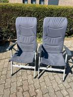 Te koop 2x Vrijbuiter Outdoor campingstoel met ligbed, Caravans en Kamperen, Gebruikt, Campingstoel