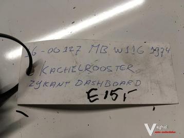 Mercedes W116 1974 Wagennr 1600127 Luchtrooster zijkant  beschikbaar voor biedingen