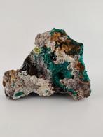 Dioptaas op matrix, Ophalen of Verzenden, Mineraal