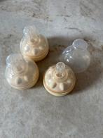 3x Medela Calma flesspeen z.g.a.n., Ophalen of Verzenden, Zo goed als nieuw, Overige typen