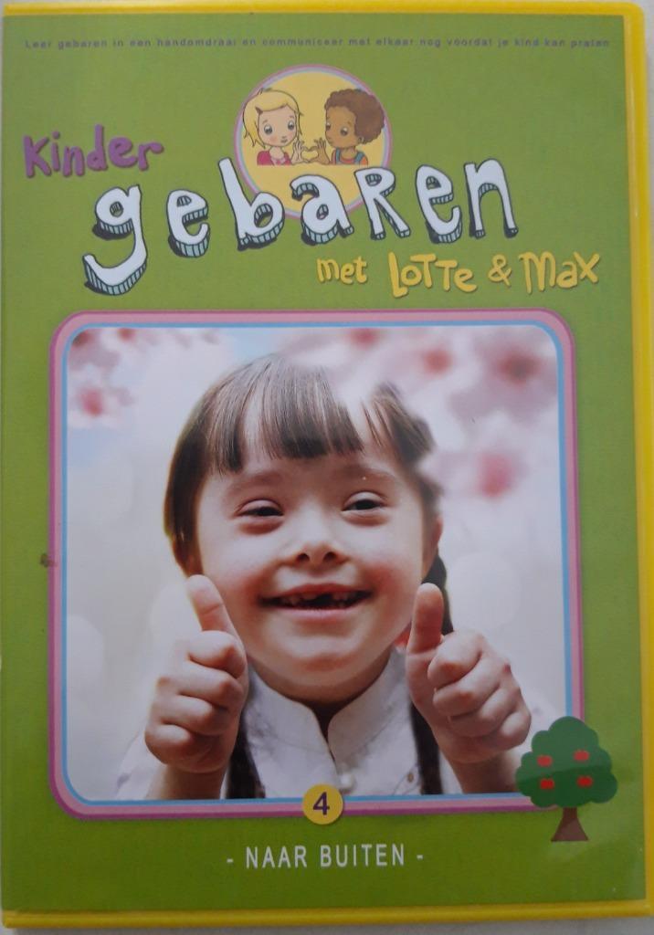 Kindergebaren met Lotte en Max 4 NAAR BUITEN KRASVRIJE Dvd, Cd's en Dvd's, Dvd's | Kinderen en Jeugd, Zo goed als nieuw, Vanaf 6 jaar