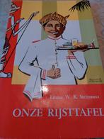 Onze rijsttafel. Emma W.K.Steinmetz. Dishoeck, Boeken, Gelezen, Steinmetz, Azië en Oosters, Verzenden