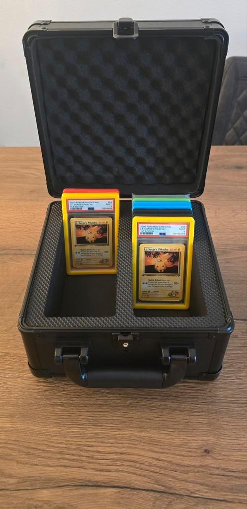 TCG Graded Kaarten Case - Afsluitbaar, Hobby en Vrije tijd, Verzamelkaartspellen | Pokémon, Zo goed als nieuw, Overige typen, Ophalen of Verzenden