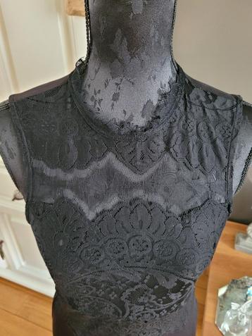 COOLCAT zwarte kanten body bodystocking maat M 38 ipst beschikbaar voor biedingen