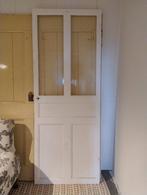 Oude Franse deur - Decoratie, Kastdeur, Binnendeur, Ophalen, Minder dan 80 cm, Binnendeur, Glas
