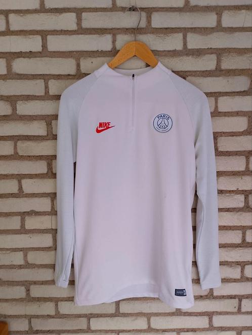 Nike x Paris Saint-Germain PSG Training Top – Wit maat M, Kleding | Heren, Sportkleding, Zo goed als nieuw, Voetbal, Wit, Ophalen of Verzenden