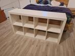 Gratis Ikea kallax vakken kast opberg wit, Ophalen, Gebruikt, 50 tot 100 cm, Minder dan 100 cm