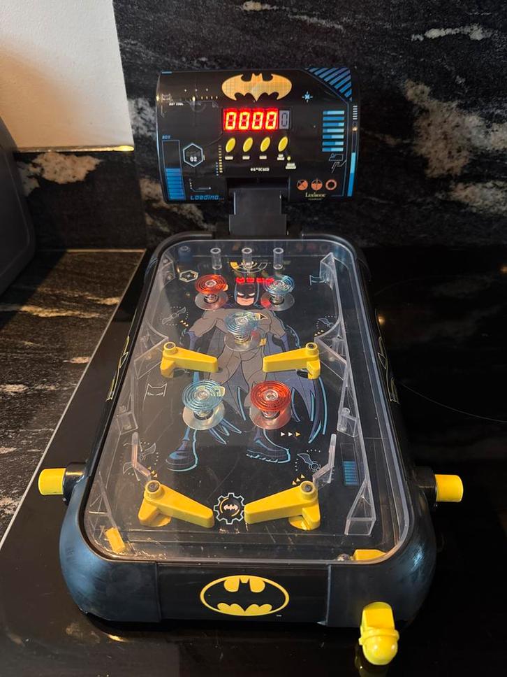 Batman Flipperkast - Weinig gebruikt!, Kinderen en Baby's, Speelgoed | Overig, Gebruikt, Jongen of Meisje, Ophalen of Verzenden