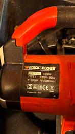 Black en Decker Slijpmachine, 1500w 1x gebruikt, Ophalen, Zo goed als nieuw, Minder dan 700 watt, Werkbankslijpmachine