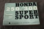 Honda 250cc CB72  300cc C77 Super sport Fahrer handbuch, Ophalen of Verzenden, Overige merken