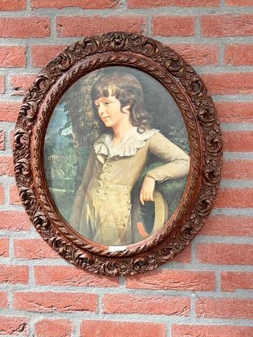 Antiek schilderij beschikbaar voor biedingen