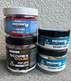 Nash bait popups 15/20mm coconut creme scopex squid hot tuna, Ophalen of Verzenden, Zo goed als nieuw, Overige typen