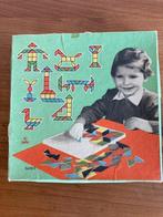 Vintage Tofa houten mozaïek puzzel compleet 1960, Kinderen en Baby's, Speelgoed | Educatief en Creatief, Ophalen of Verzenden