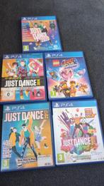PS4 Spellen te koop – Just Dance & LEGO, Muziek, Ophalen of Verzenden, Zo goed als nieuw, 3 spelers of meer